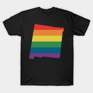 New Mexico State Rainbow T-Shirt